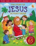 The Story Of Jesus Activity Book Softcover With Stickers - Michelle Medlock Adams - Re-vived.com