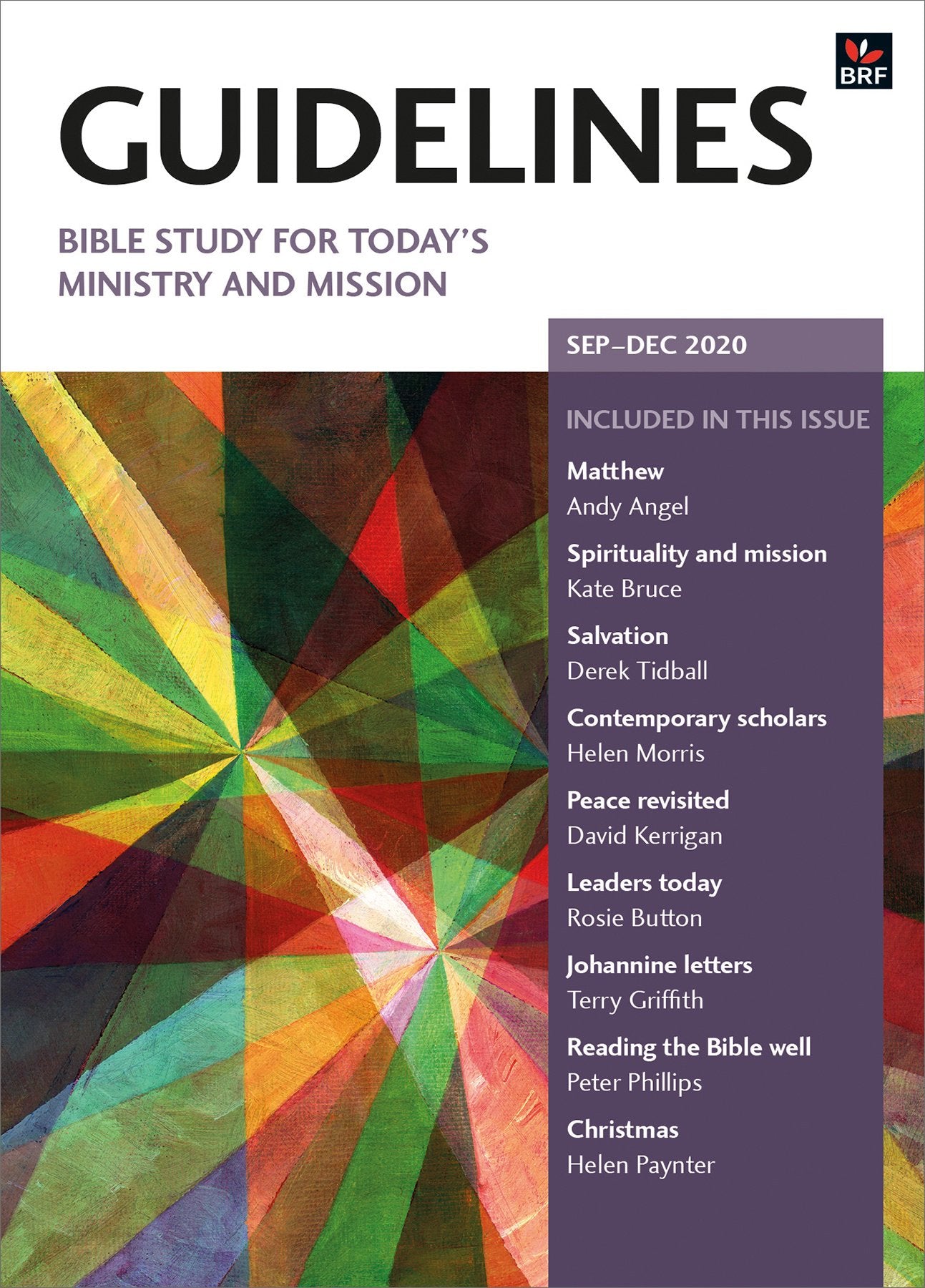 Guidelines September-December 2020