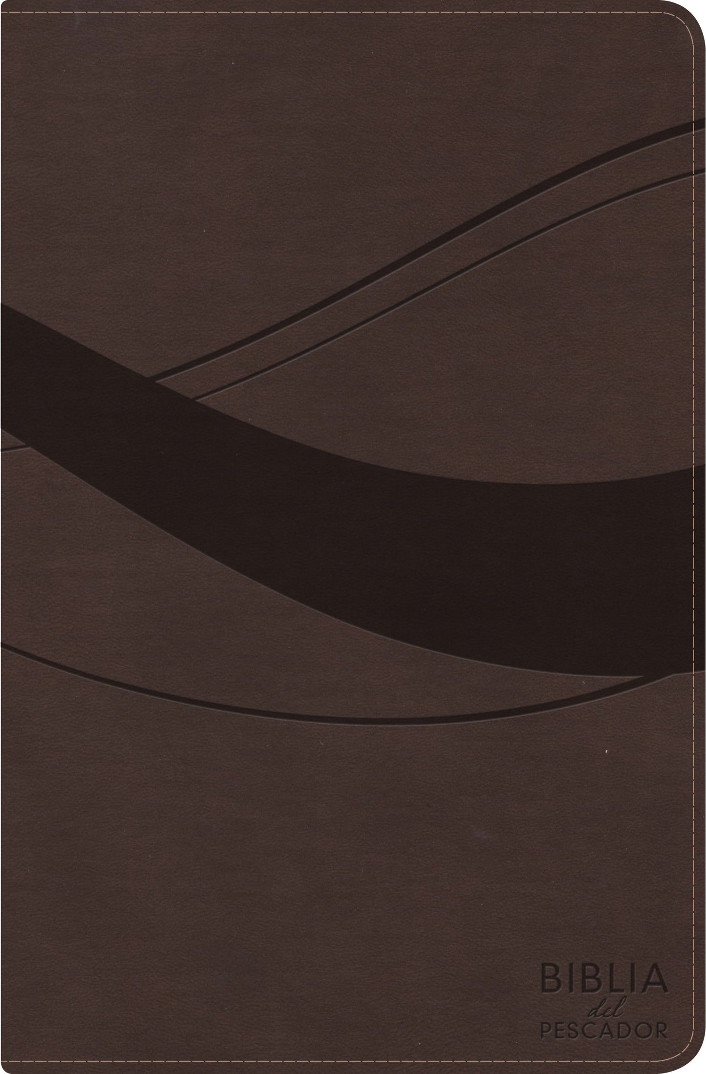 RVR 1960 Biblia del Pescador Letra Grande, Cafe Simil Piel