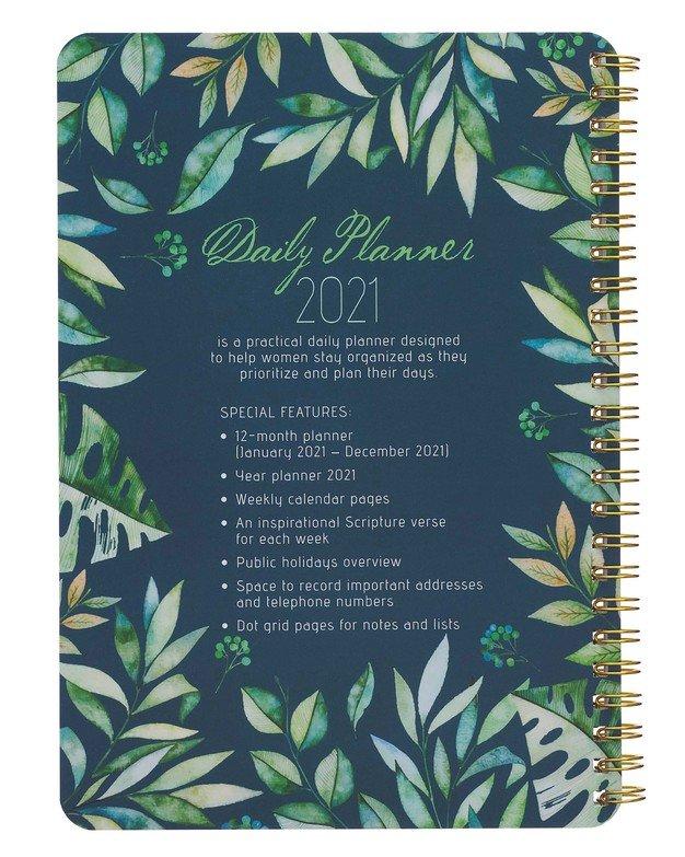 2021 Wirebound Daily Planner: Faithfulness
