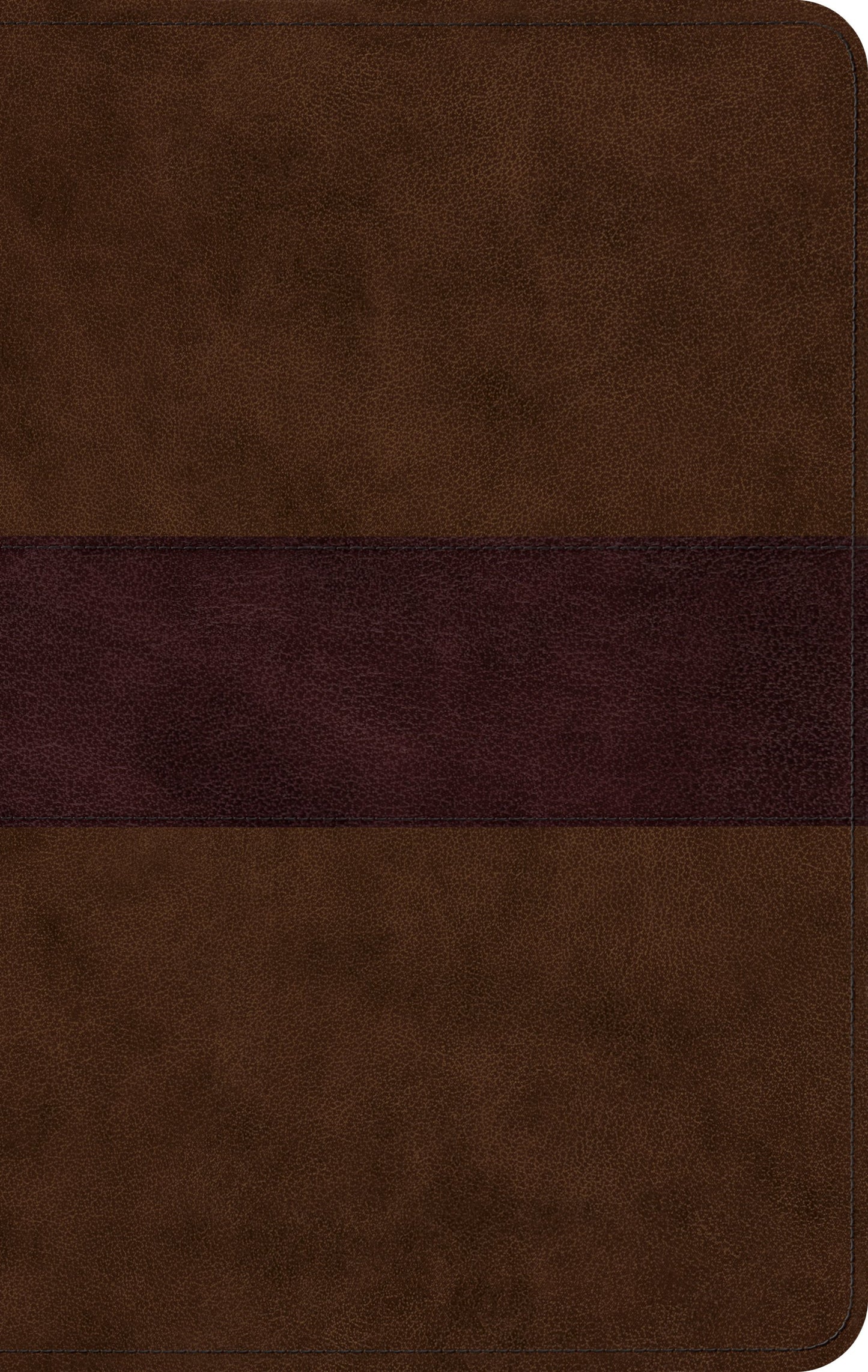 ESV: Large Print, Thinline Bible, TruTone, Chocolate/Plum