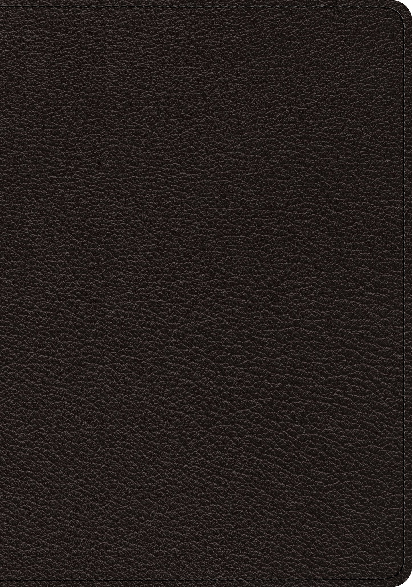 ESV Heirloom Study Bible (Goatskin, Black)