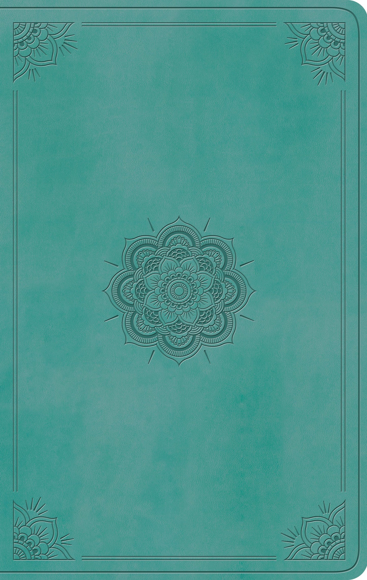 ESV Value Thinline Bible (TruTone, Turquoise, Emblem Design)