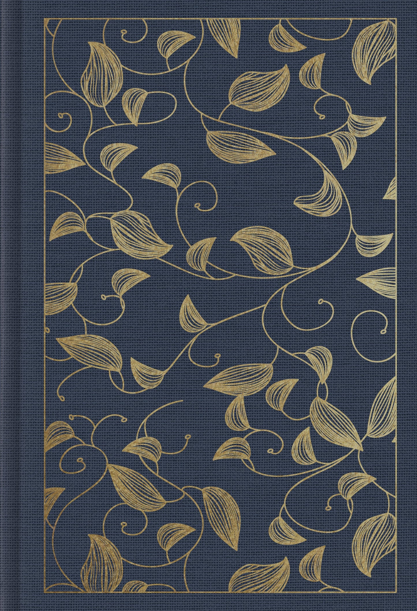 ESV Student Study Bible, Cloth over Board, Navy, Vine Design