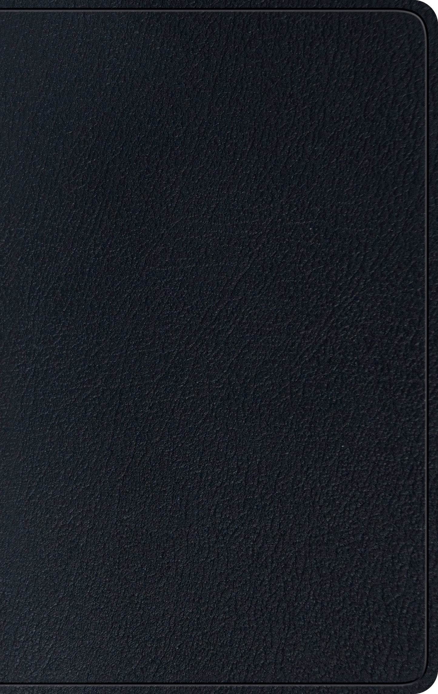 ESV Single Column Thinline Bible, Black