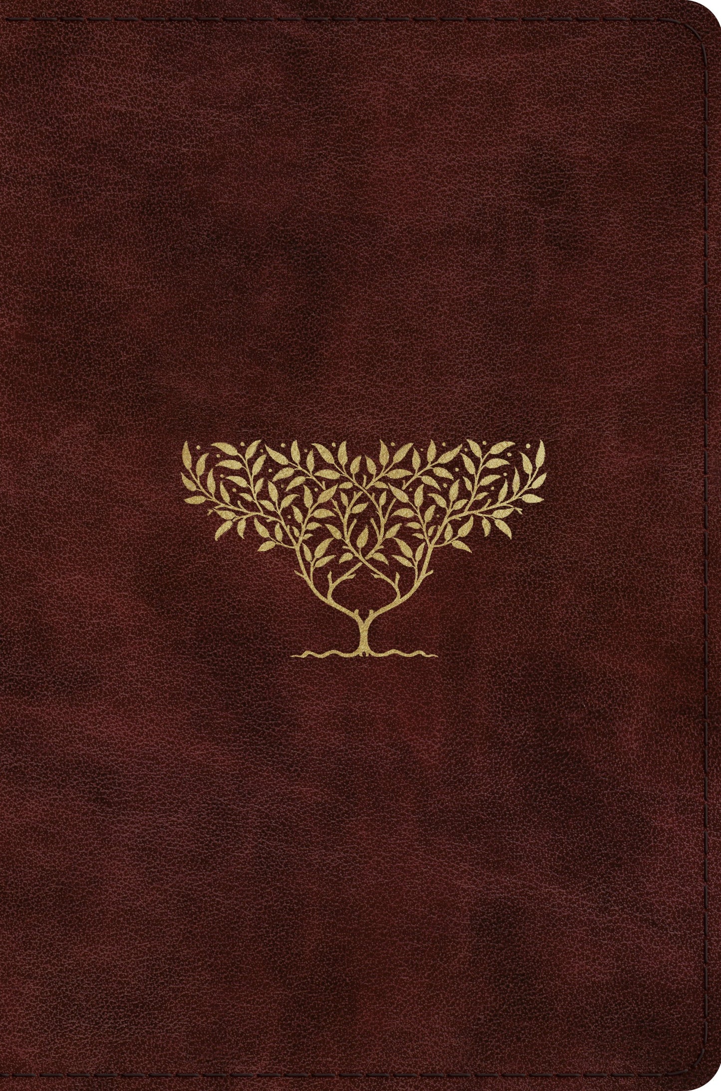ESV Compact Bible, TruTone, Burgundy, Olive Tree Design