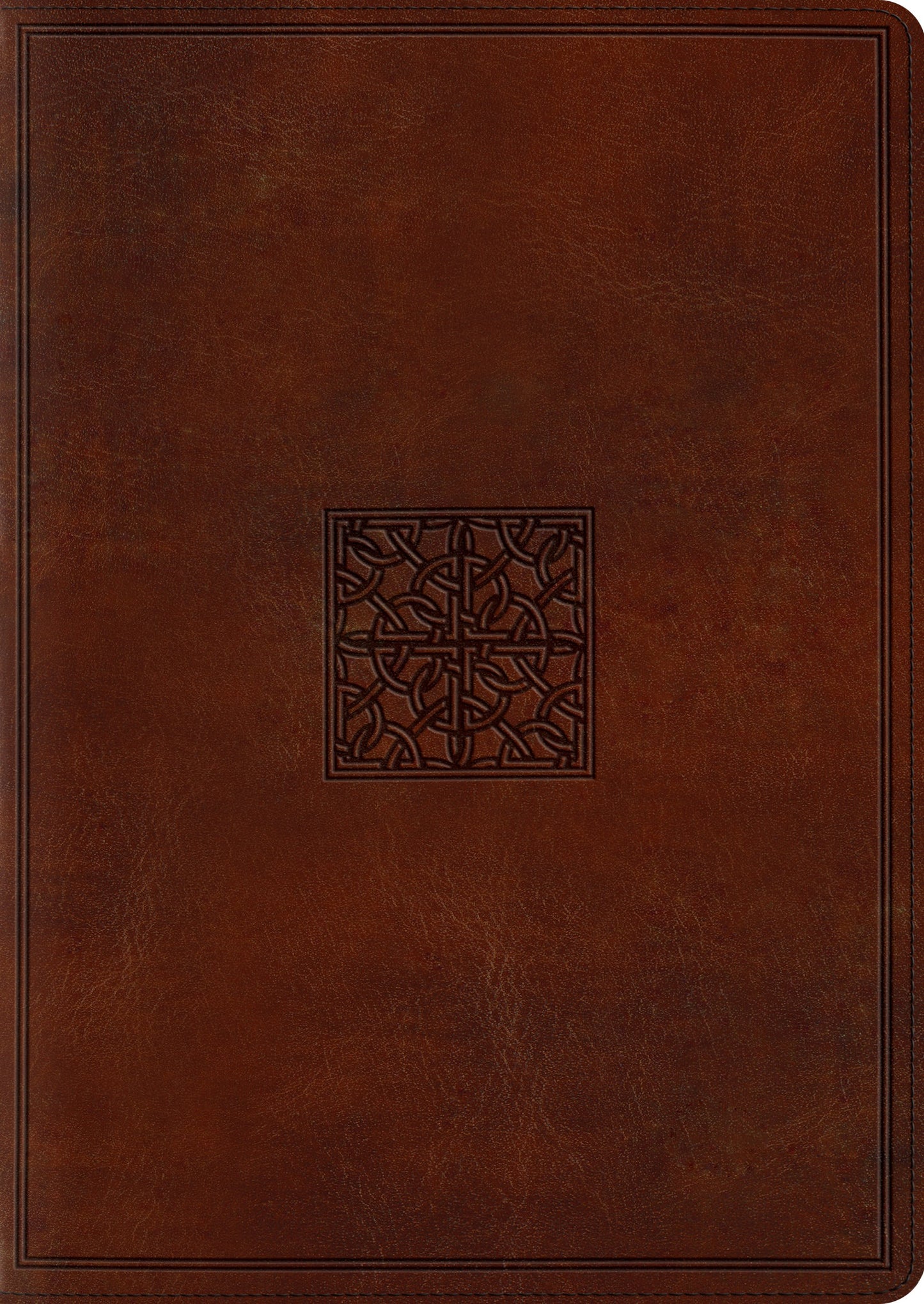 ESV Study Bible, Large Print, TruTone, Walnut