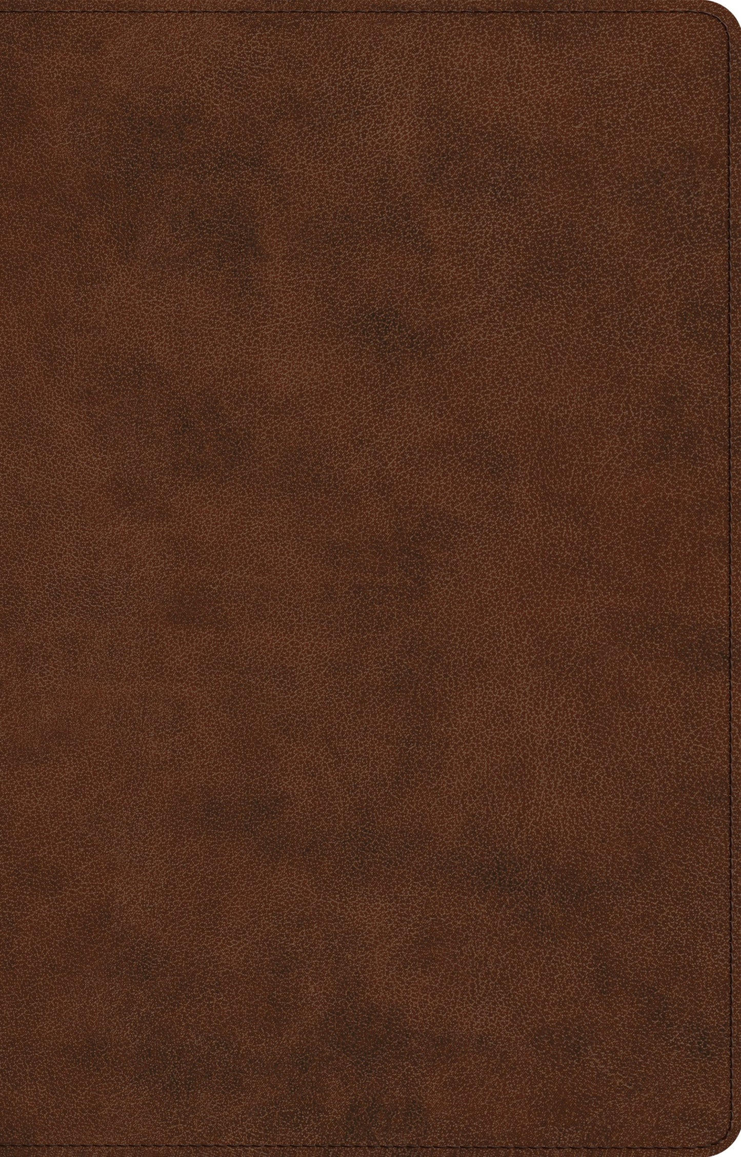 ESV Large Print Thinline Reference Bible, TruTone, Brown