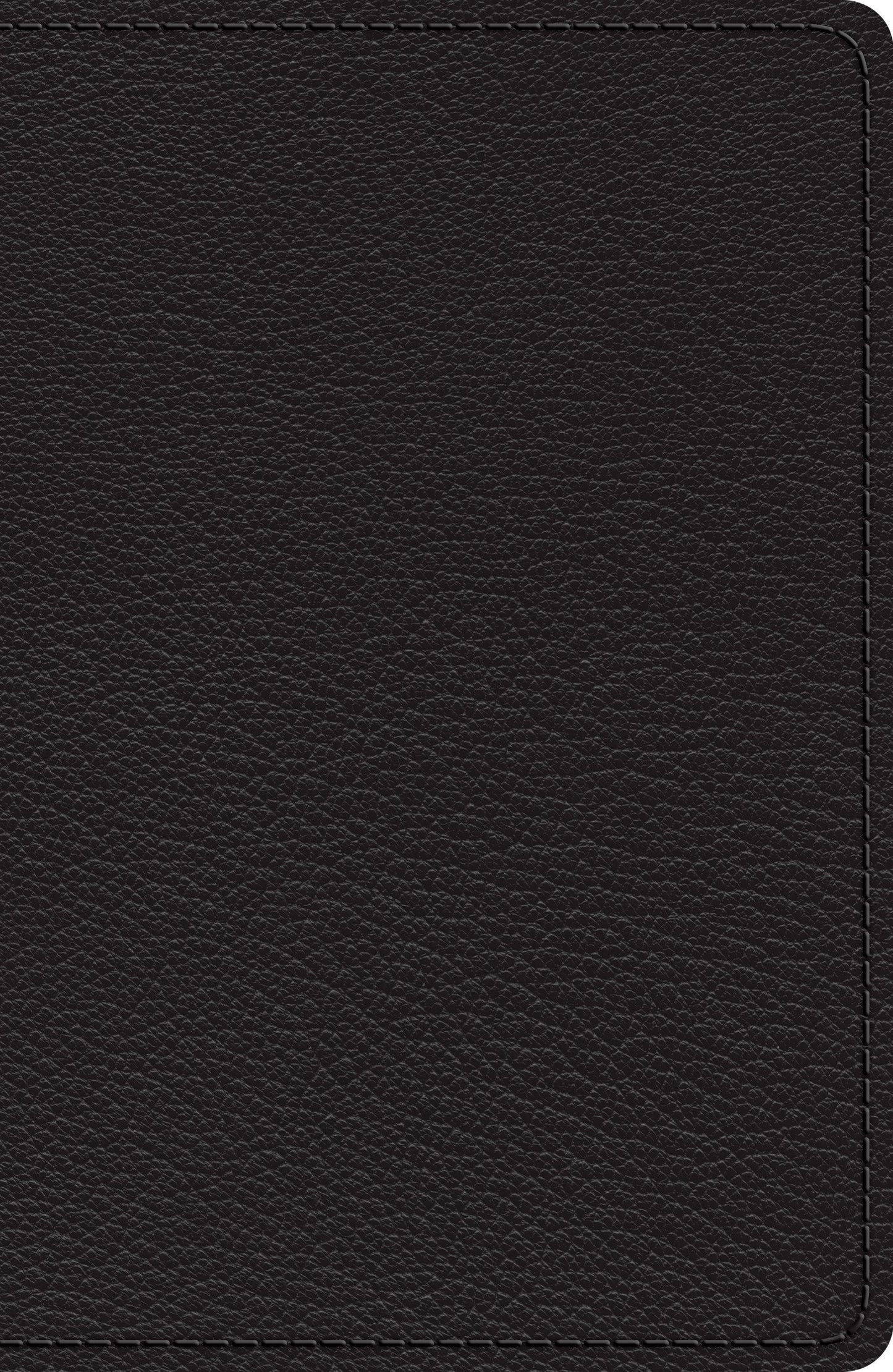 ESV Heirloom Single Column Legacy Bible, Black Goatskin