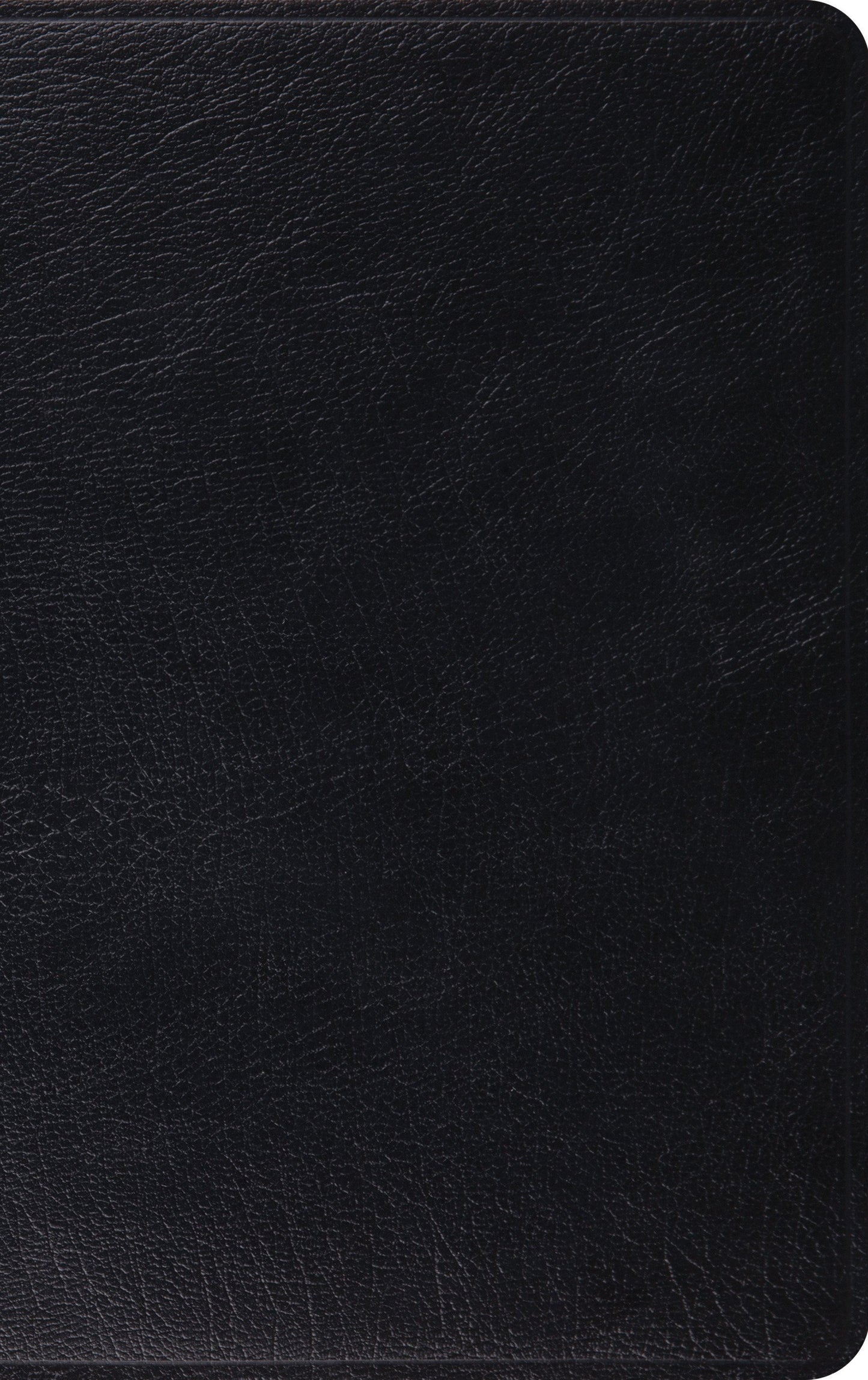 ESV Heirloom Thinline Reference Bible (Goatskin, Black)