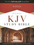 KJV Study Bible Black Genuine Leather - N/A - Re-vived.com