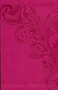 KJV UltraThin Reference Bible Pink LeatherTouch - N/A - Re-vived.com