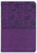 KJV Deluxe Gift Bible Purple LeatherTouch - N/A - Re-vived.com