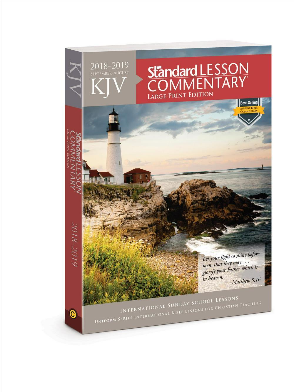 KJV Standard Lesson Commentary Large Print Ed. 2018-2019