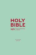 NIV Pocket Red/Pastel Green Soft-Tone Bible With Zip - N/A - Re-vived.com
