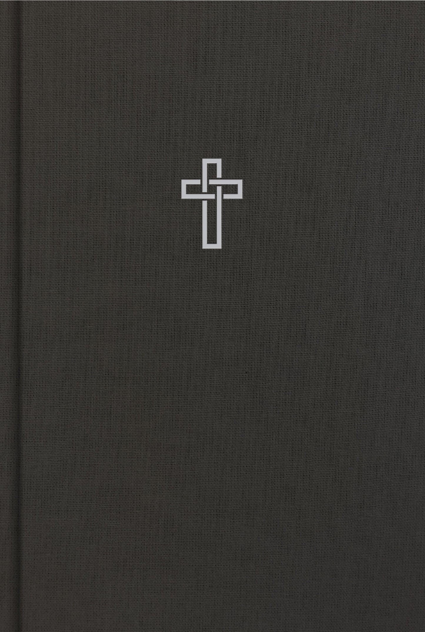 CSB Large Print Ultrathin Reference Bible, Charcoal