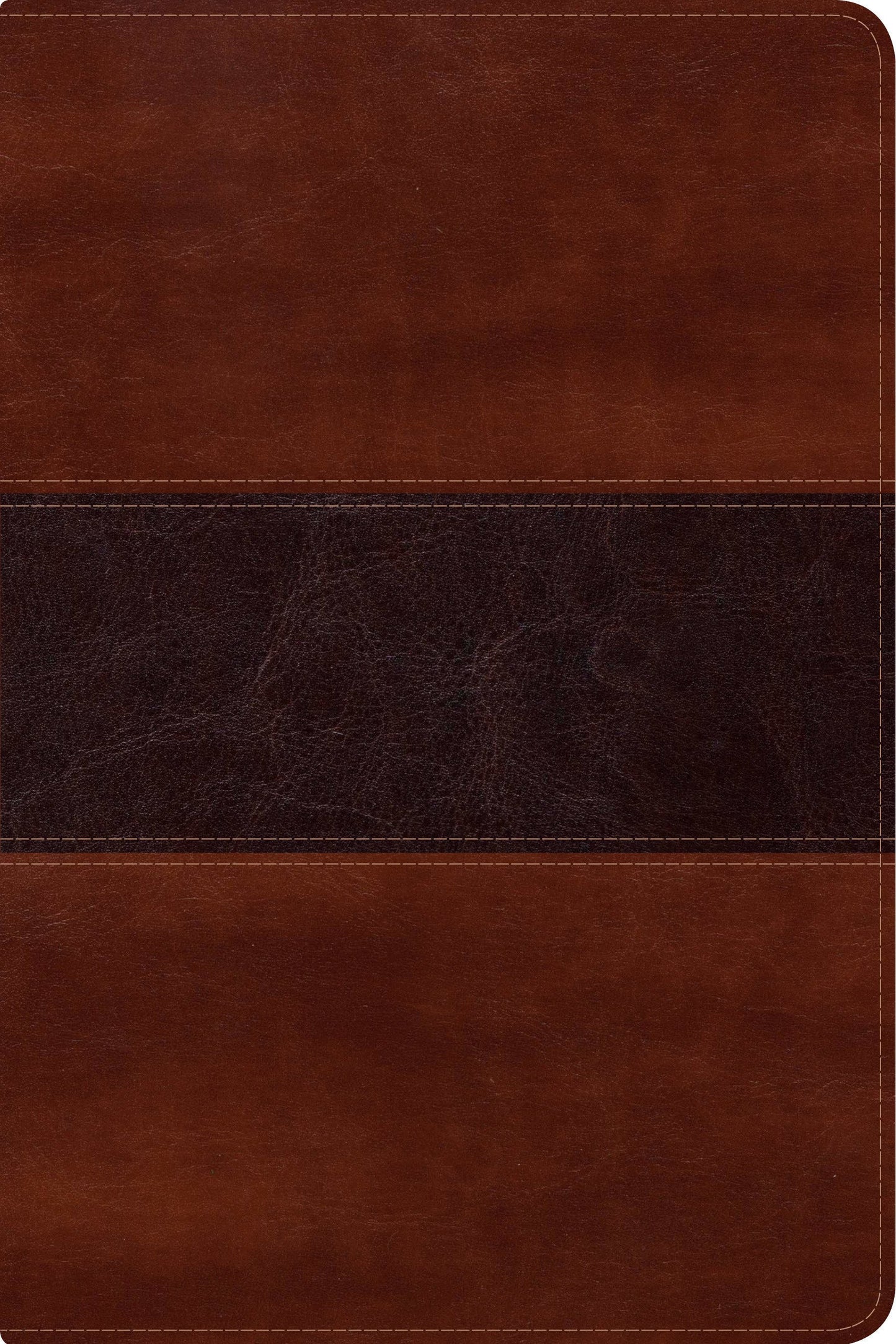 NVI Biblia del Pescador letra grande, caoba símil piel