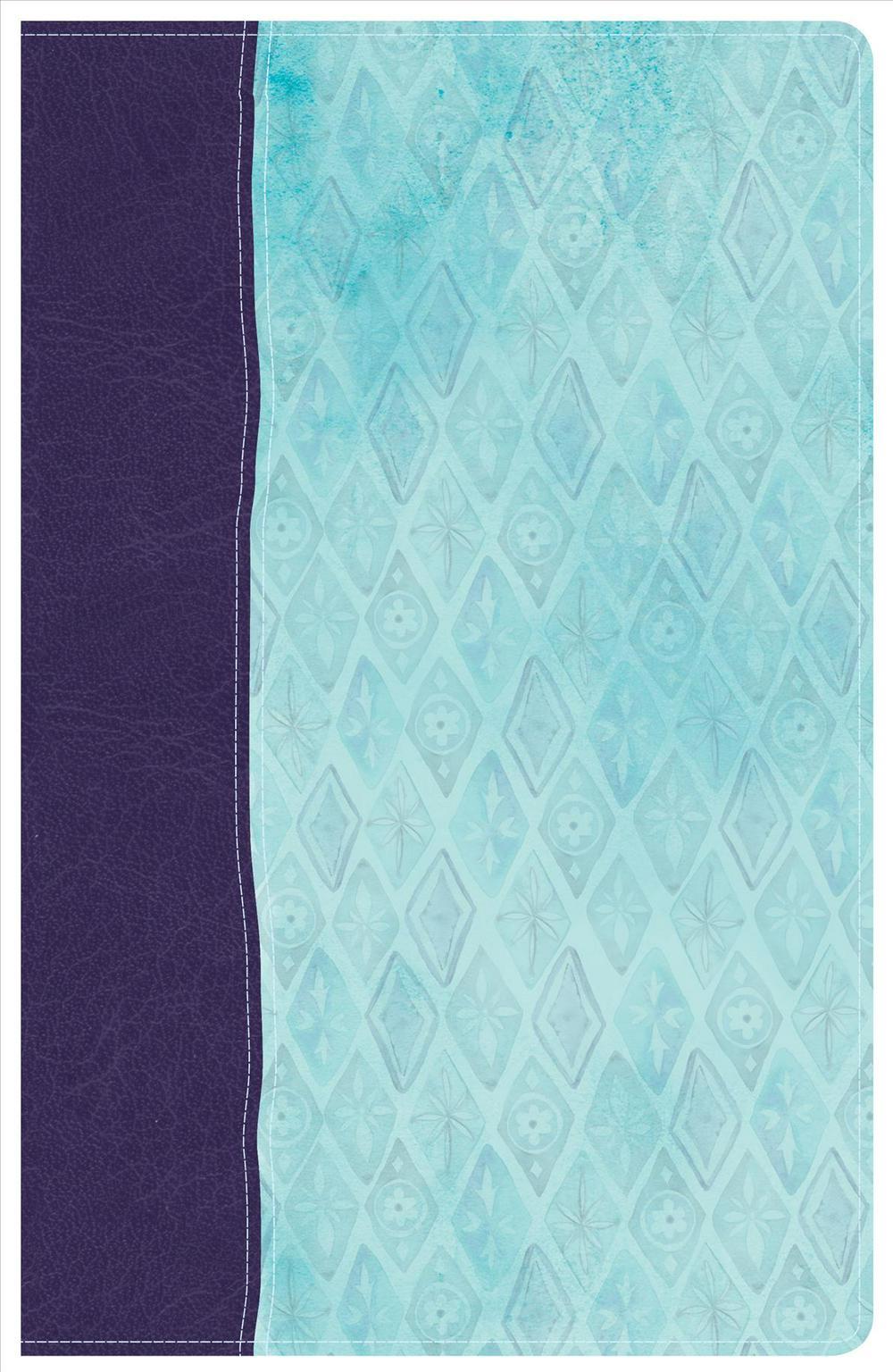 NKJV Daily Devotional Bible for Women, Purple/Blue