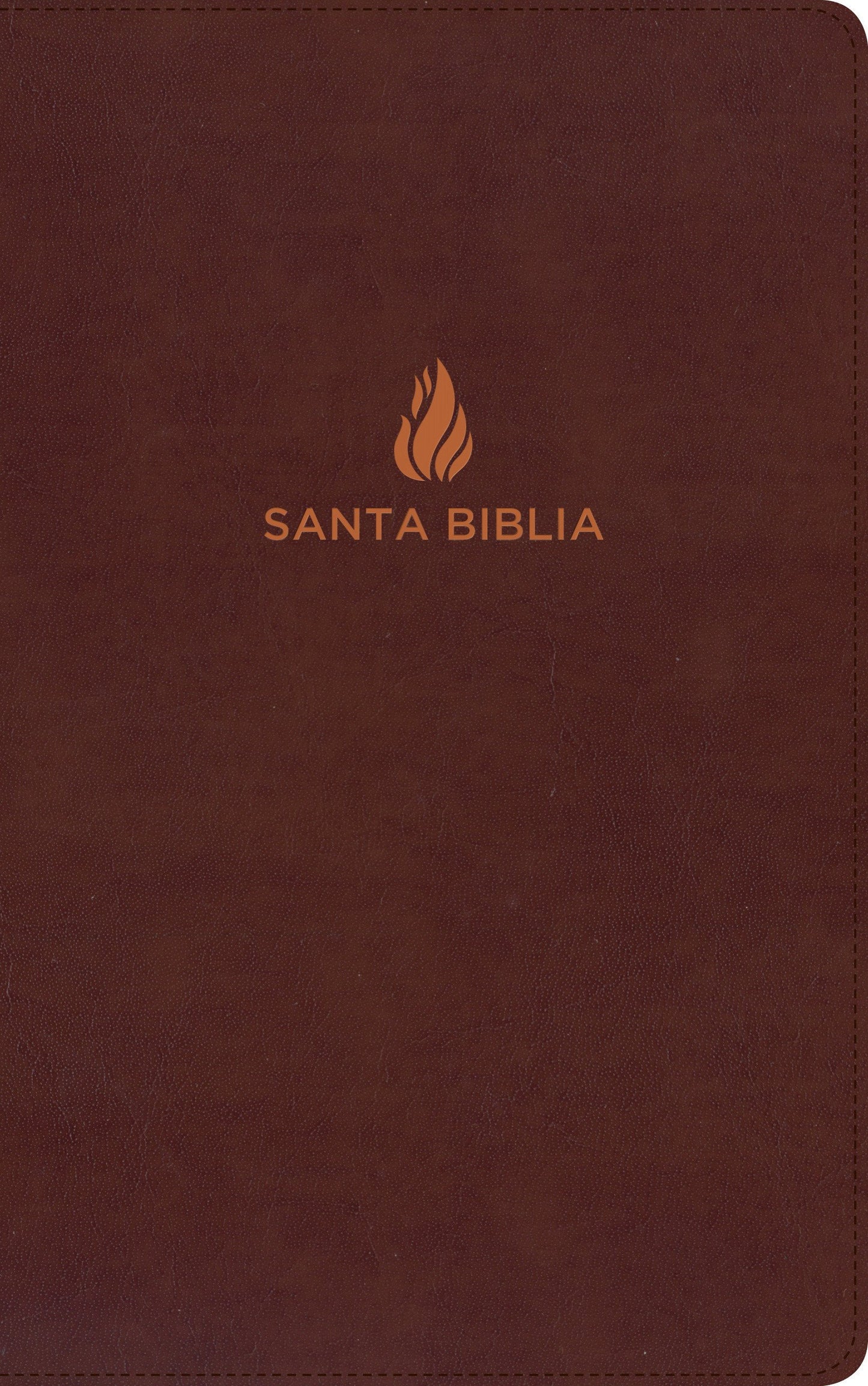 NVI Biblia Ultrafina, marrón piel fabricada