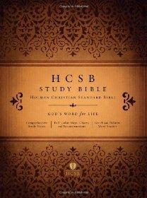 HCSB Study Bible, Jacketed Hardcover