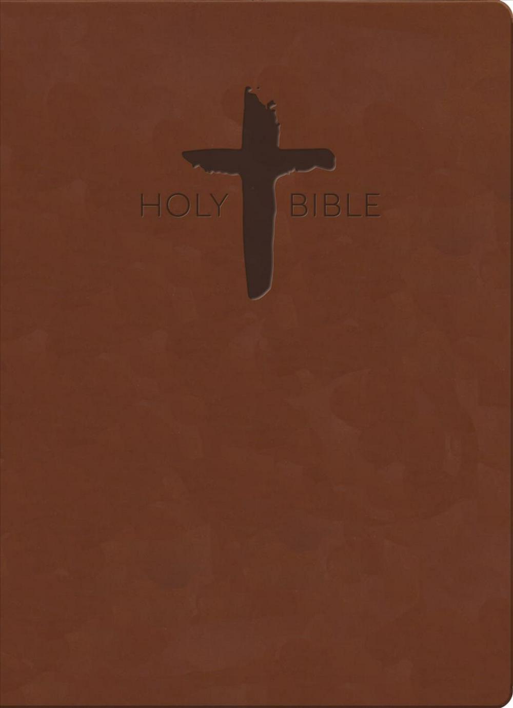 KJVER Sword Study Bible Value Edition, Giant Print, Chestnut