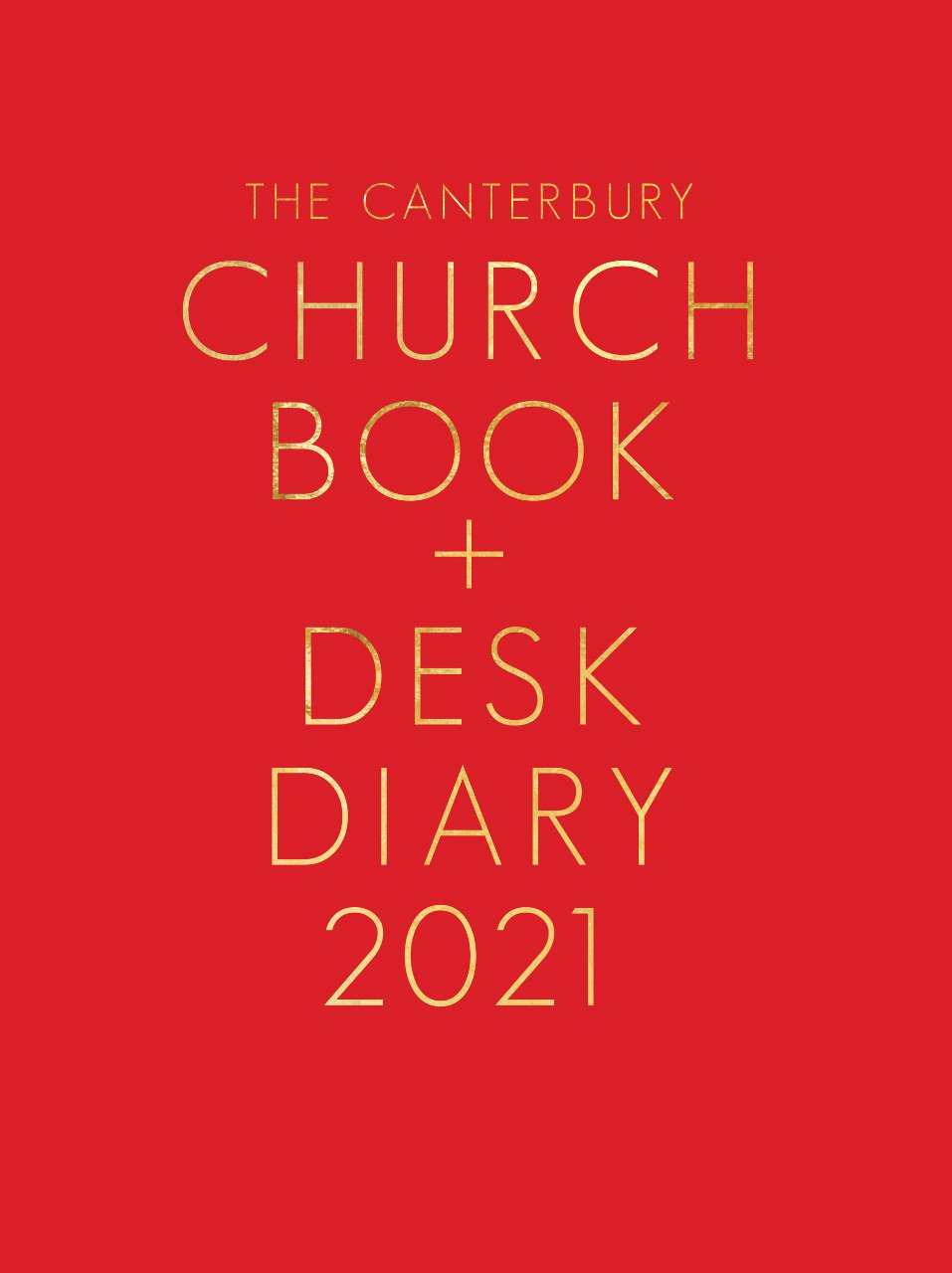 Canterbury Church Book & Desk Diary 2021