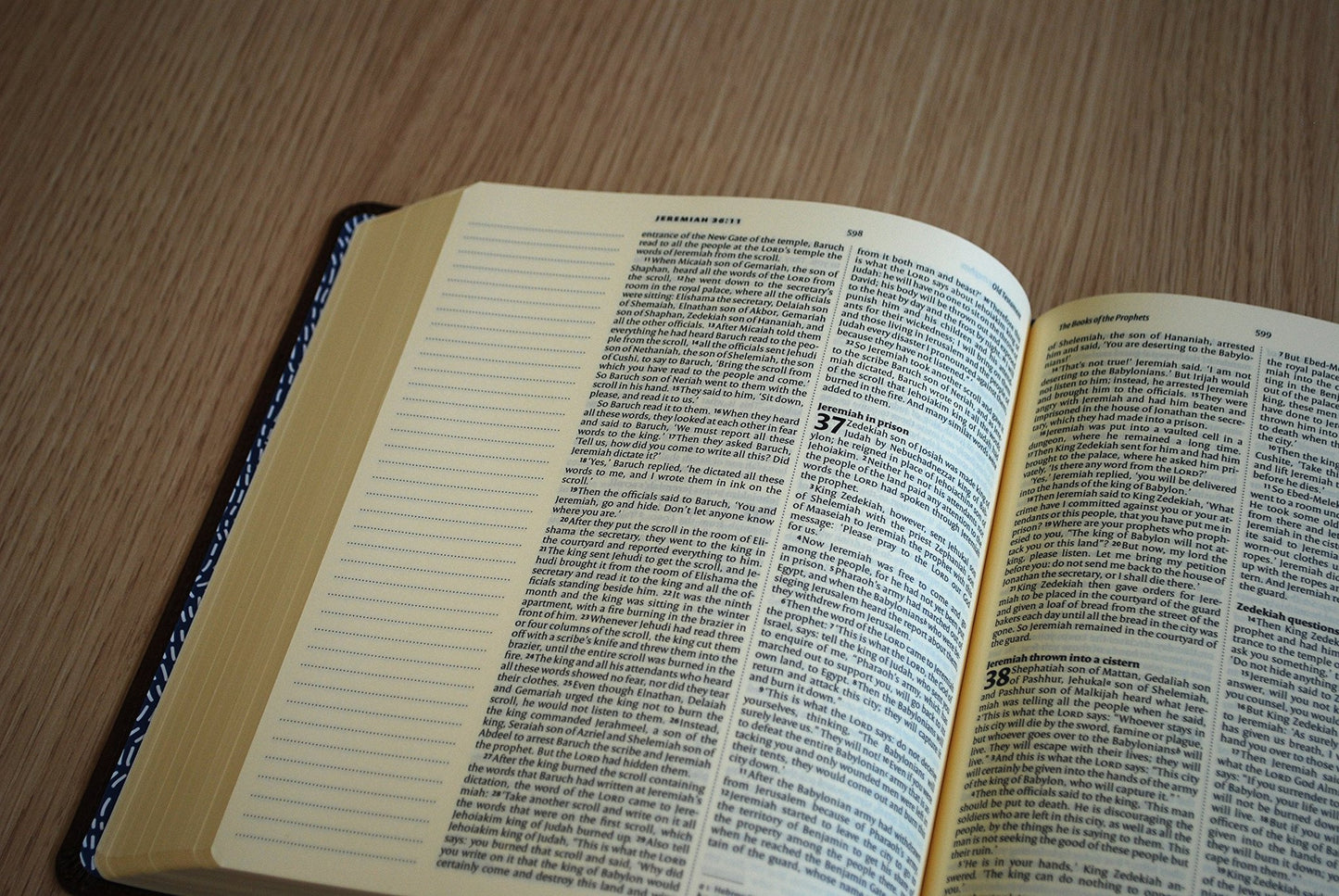 NIV Journalling Brown Imitation Leather Bible With Clasp