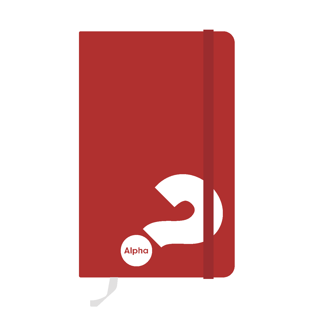 Alpha Notebook - Red