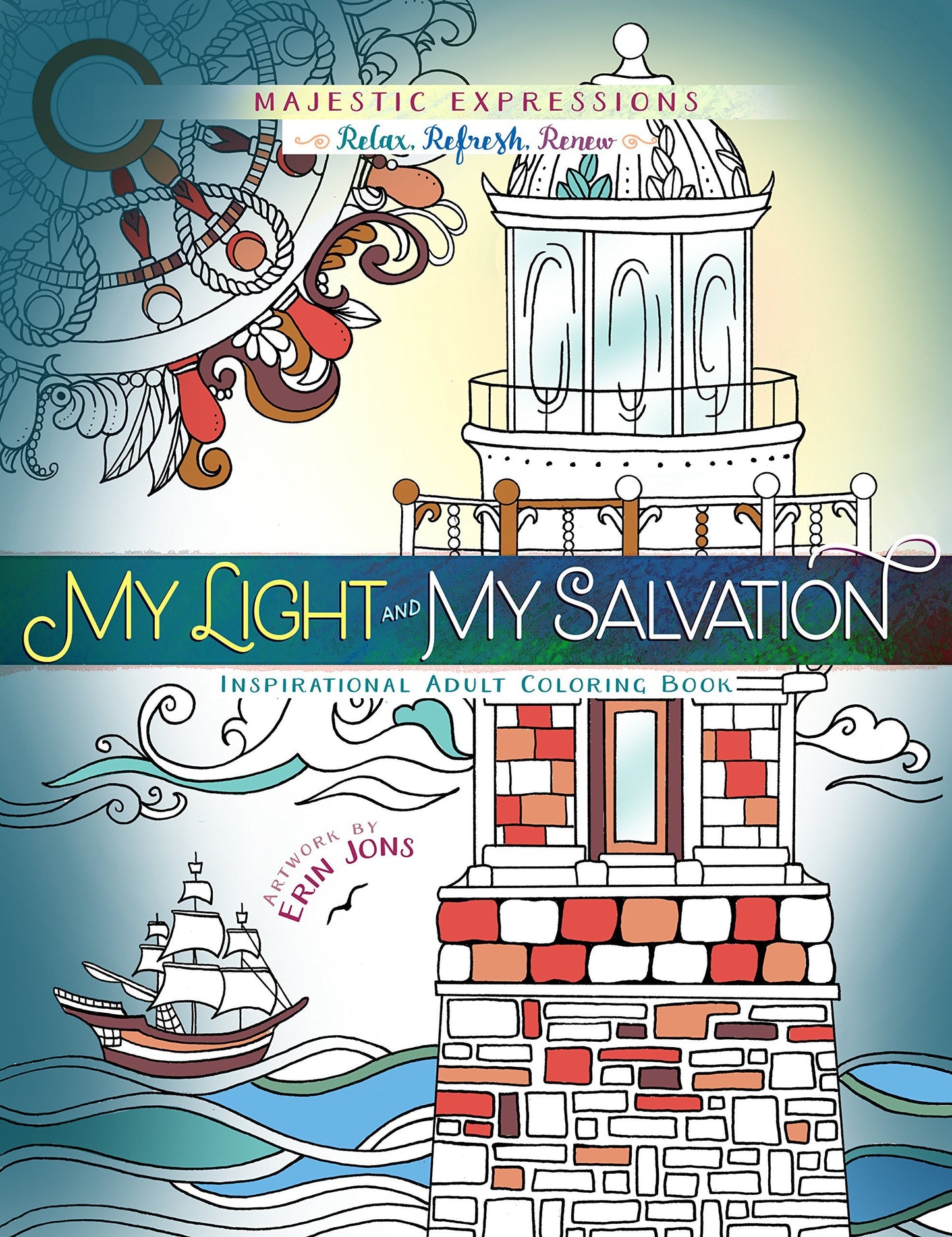 My Light & My Salvation Adult Colouring Book