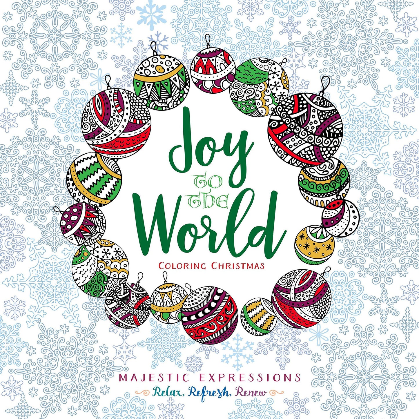 Joy To The World Colouring Book - Various Authors - Re-vived.com