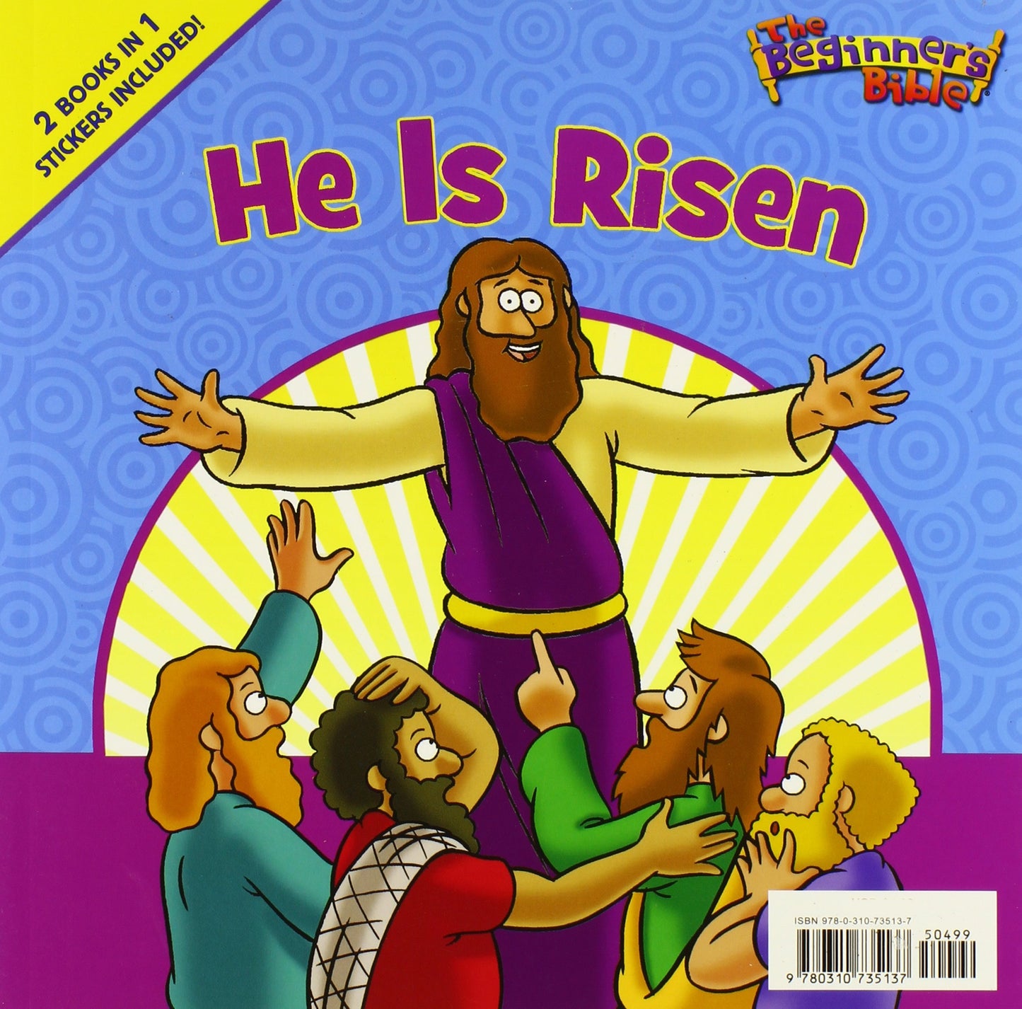 The Beginner's Bible Jesus Enters Jerusalem and He Is Risen: The Beginner's Bible Easter Flip Book