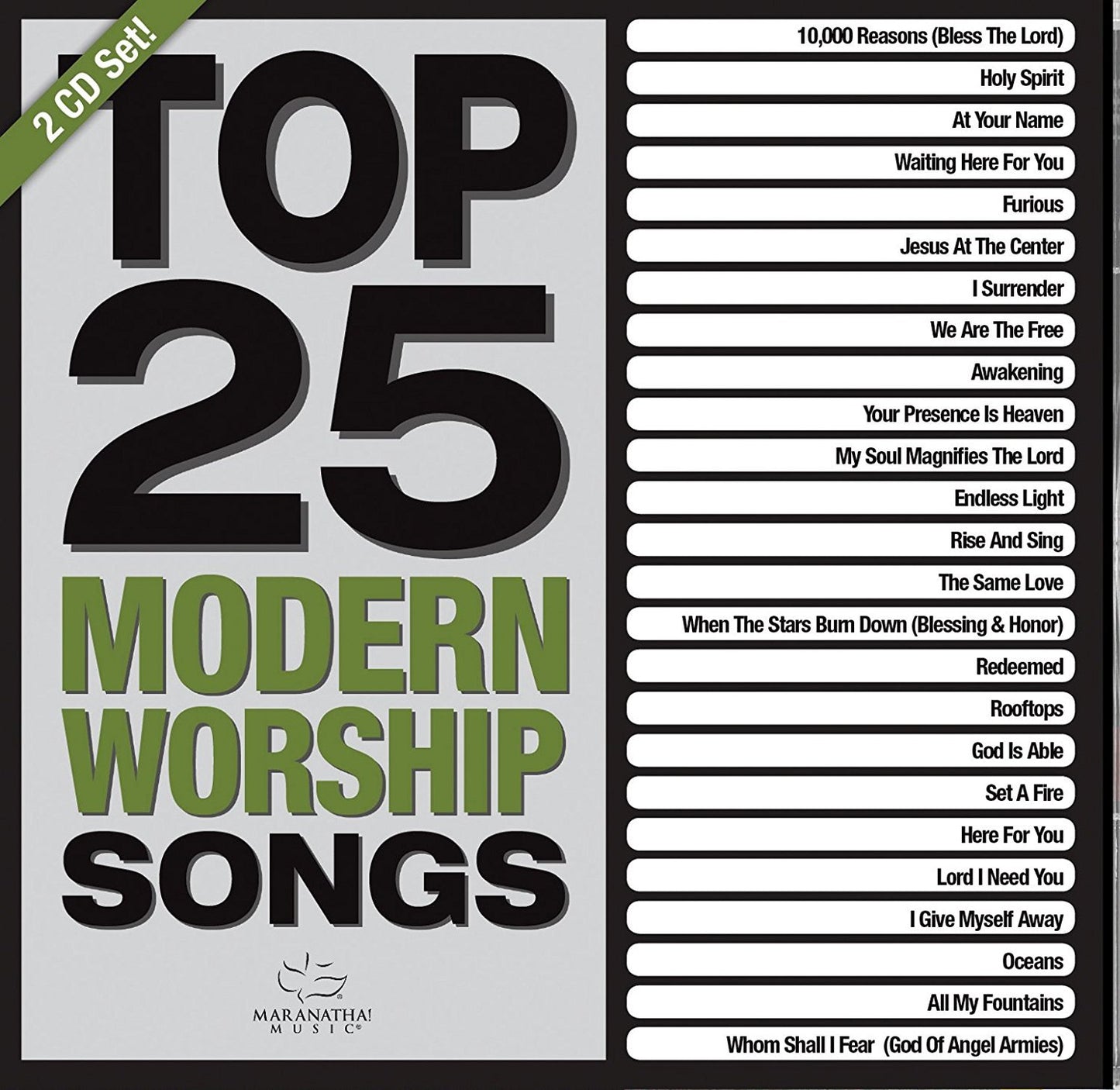Top 25 Modern Worship Songs 2CD