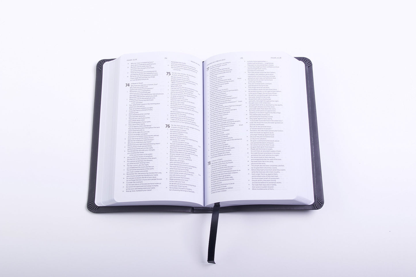 CSB Pocket Gift Bible, Charcoal LeatherTouch