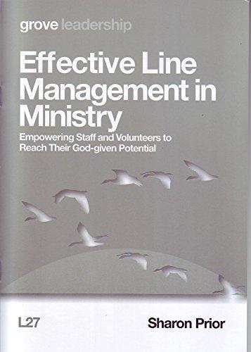 Effective Line Management for Ministry