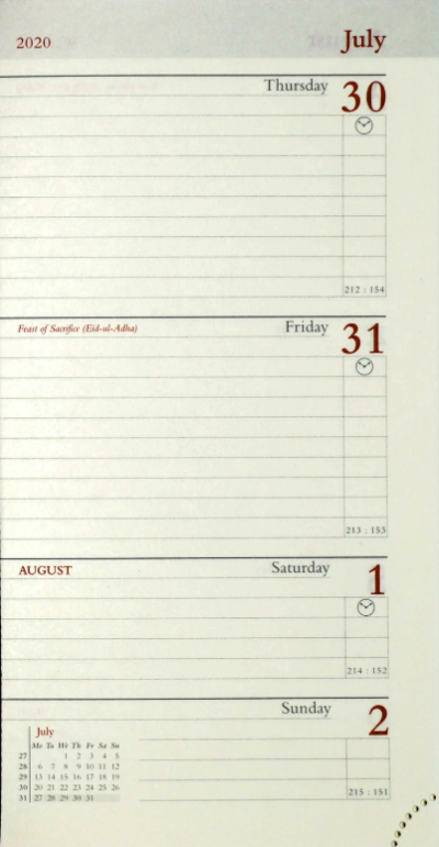 Senator Slim 2021 Diary 13 Months: Black