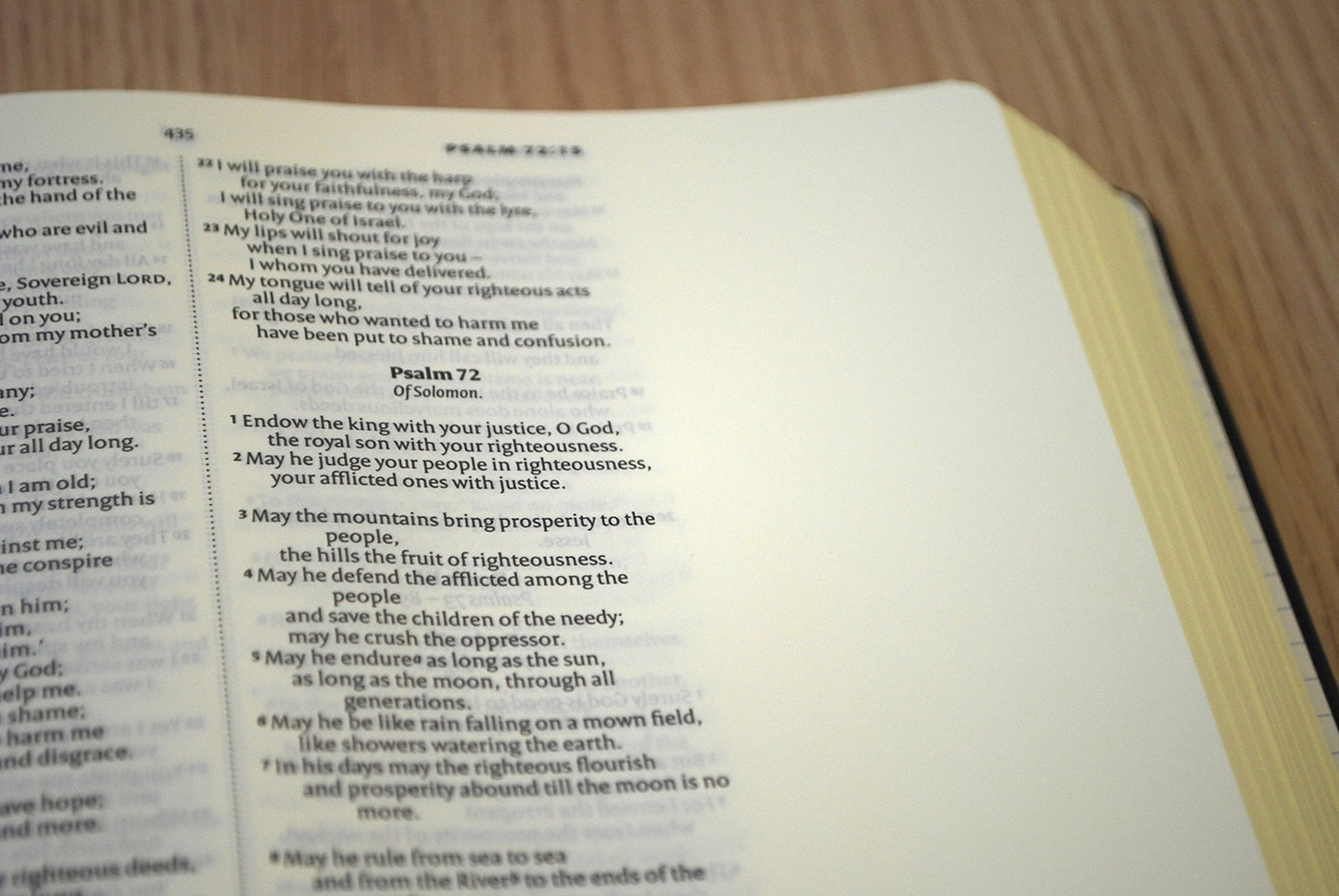 NIV Black Journalling Bible with Unlined Margins