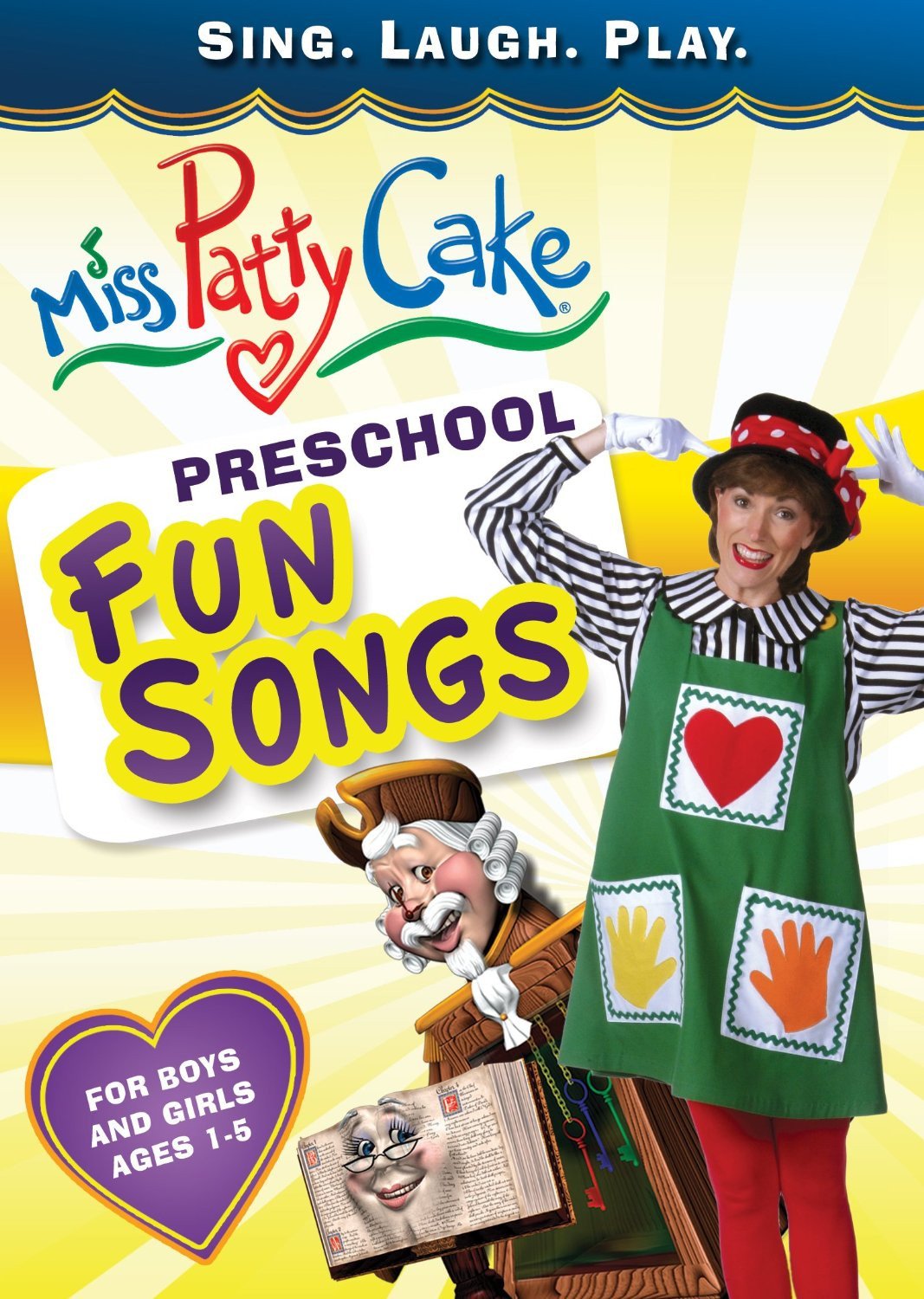PreSchool Fun Songs DVD - Miss PattyCake - Re-vived.com