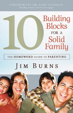 10 Building Blocks for a Solid Family Paperback Book - Jim Burns - Re-vived.com