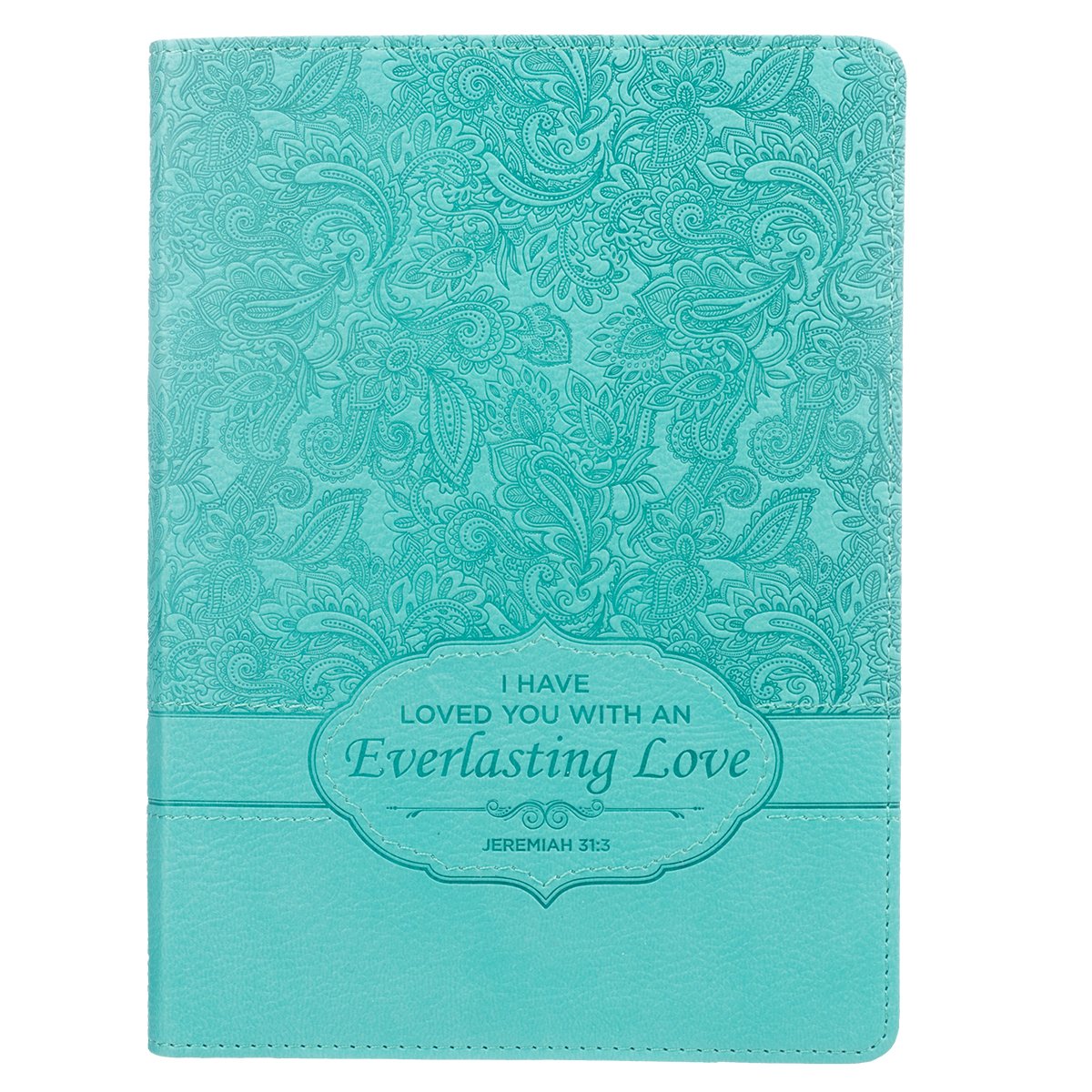 Lux Mini Journal: Aqua/Jer 31:3