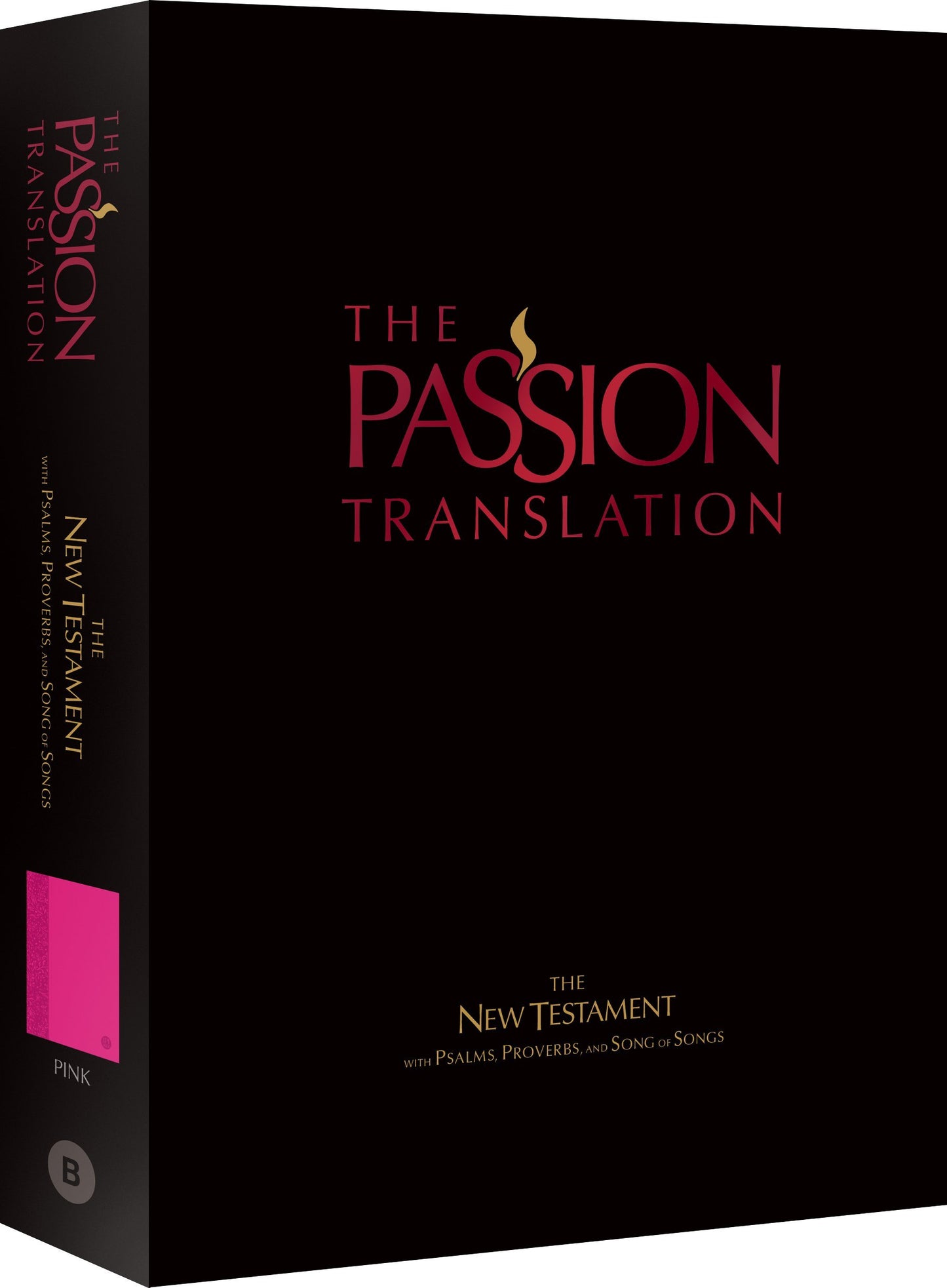 The Passion Translation - New Testament with Psalms, Proverbs & Song of Songs - Pink Imitation Leather (1st Edition)