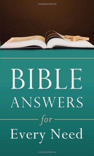 Bible Answers For Every Need