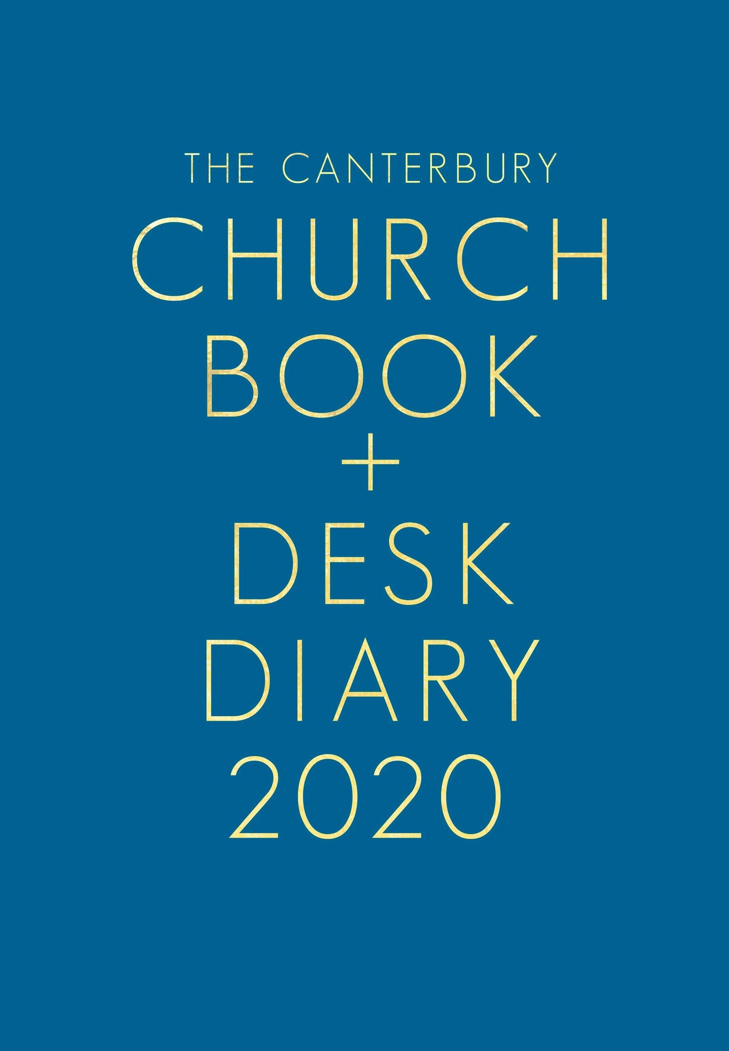 Canterbury Church Book & Desk Diary 2020
