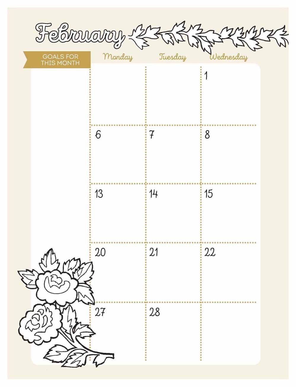 Colour The Psalms 2017 Weekly Planner - Michal Sparks - Re-vived.com - 3