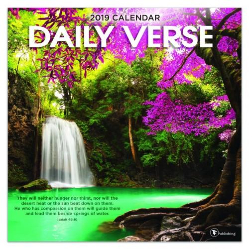 2019 Daily Verse Wall Calendar