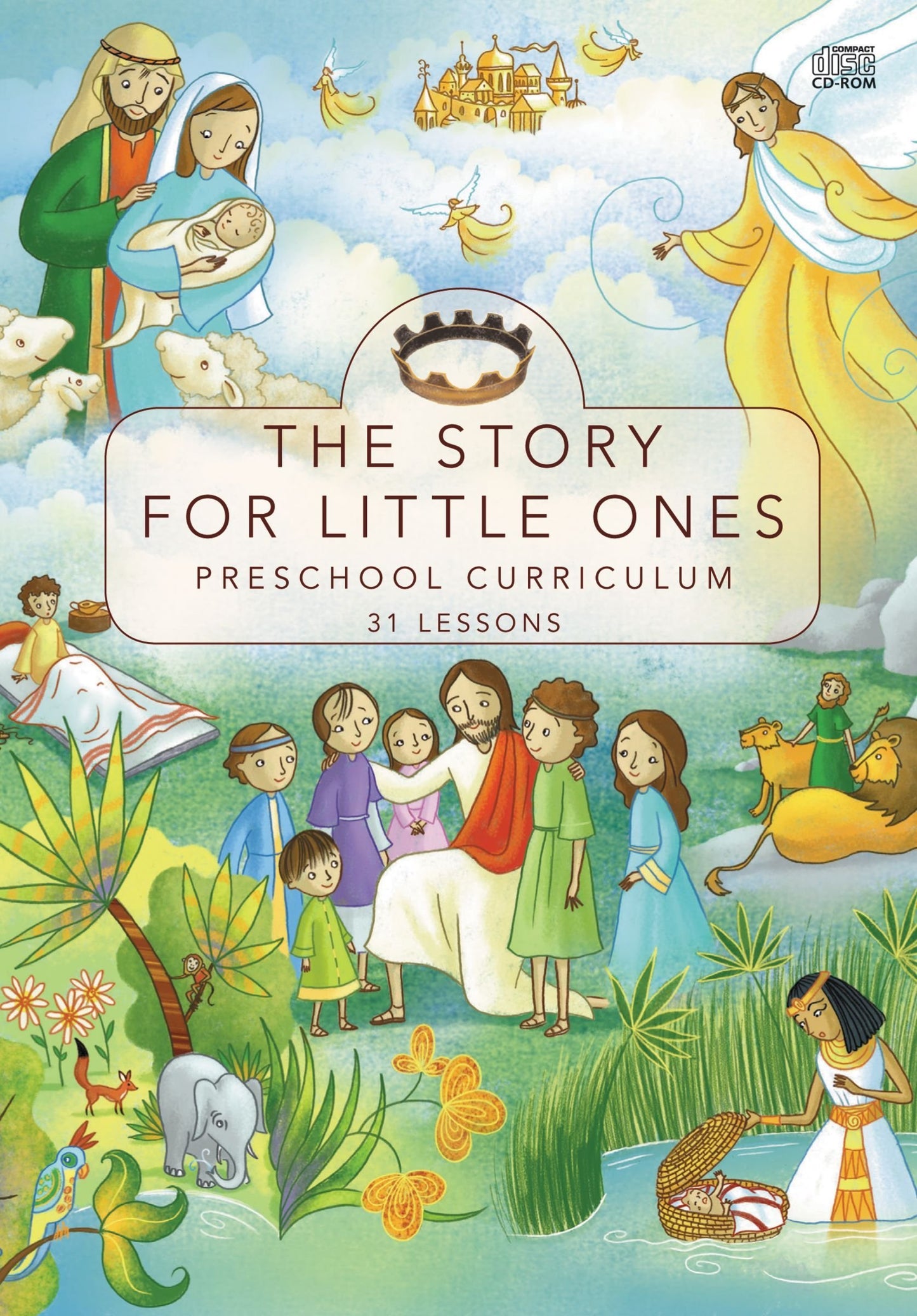 The Story for Little Ones: Preschool Curriculum: 31 Lessons CD-ROM