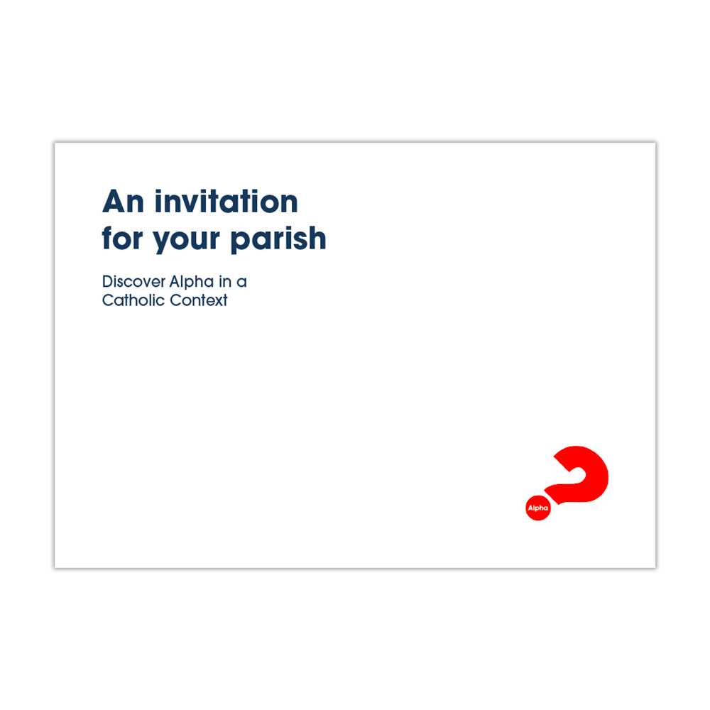 Invitation Pack for Catholic Parishes