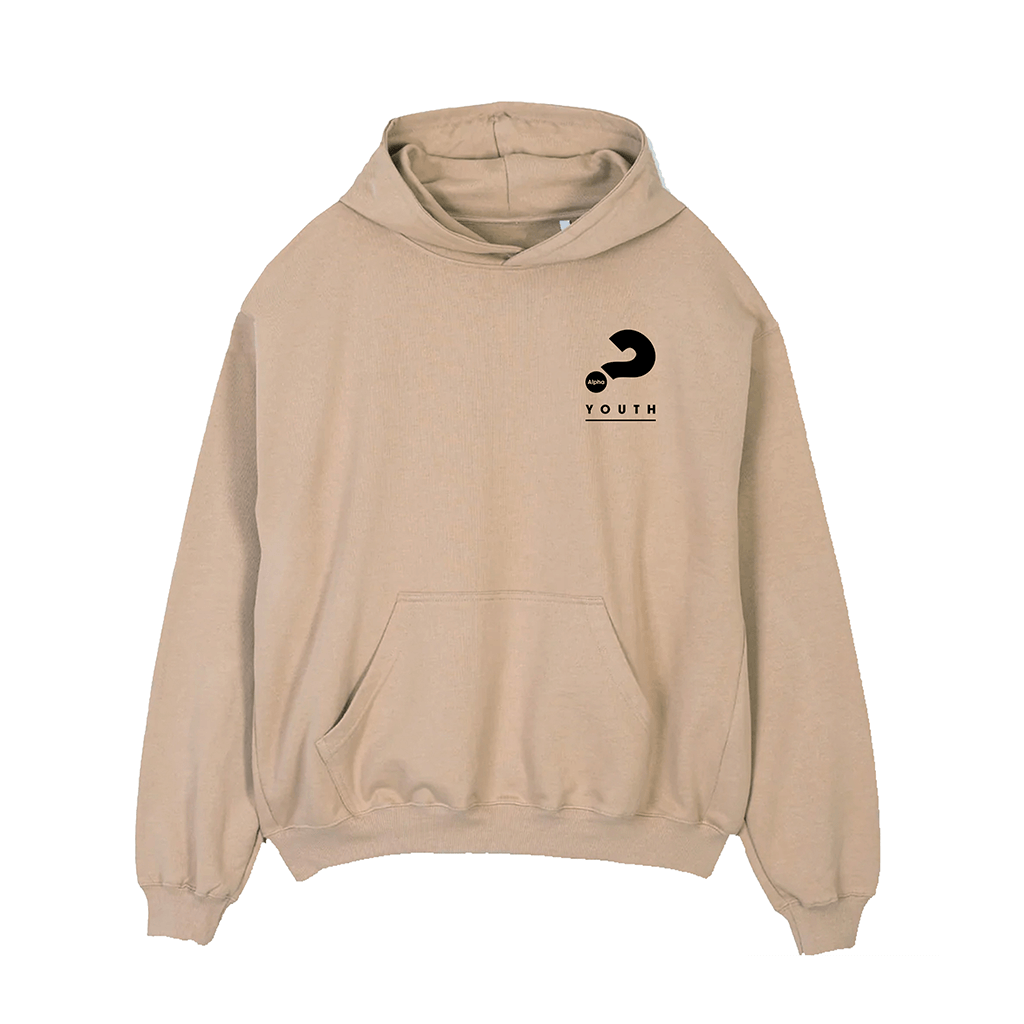 Alpha Oversized Hoodie - Sand
