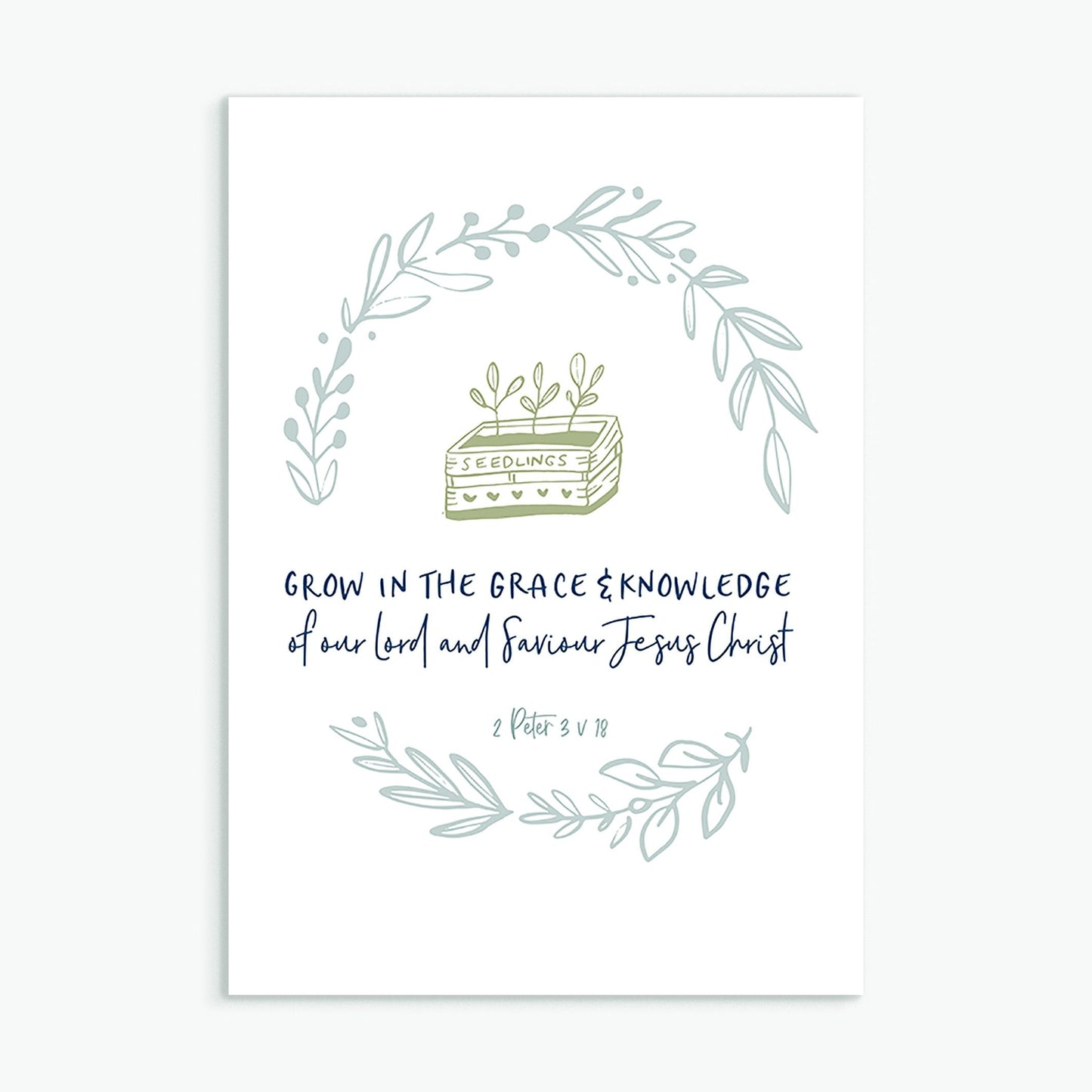 Grow Greeting Card - Re-vived