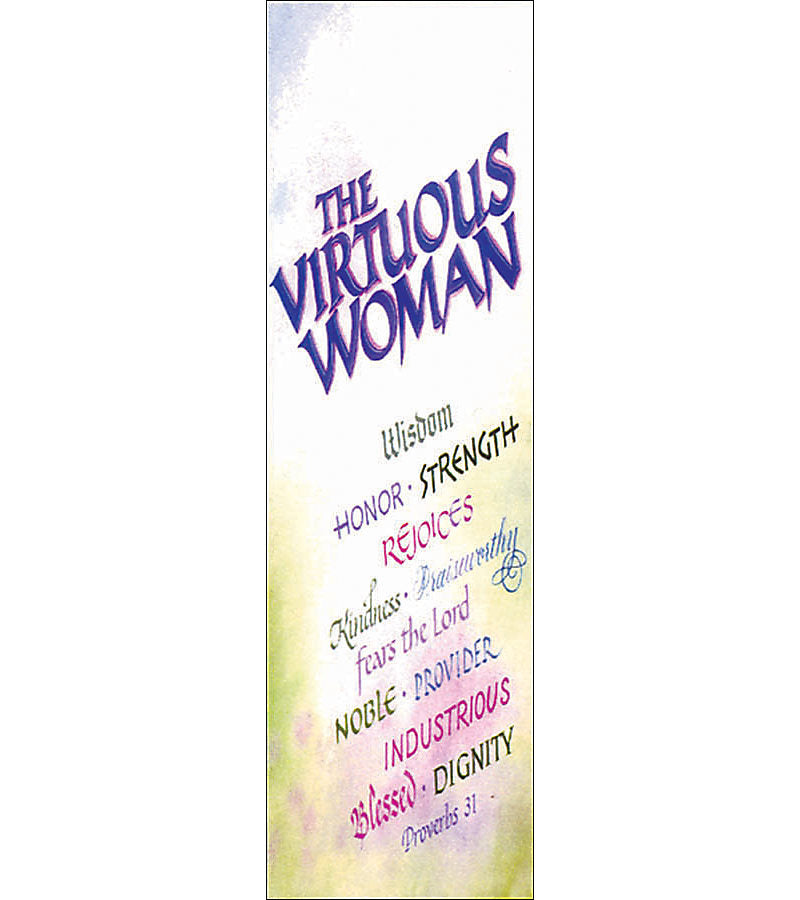 Virtuous Woman Bookmark (Pack of 25) - Re-vived