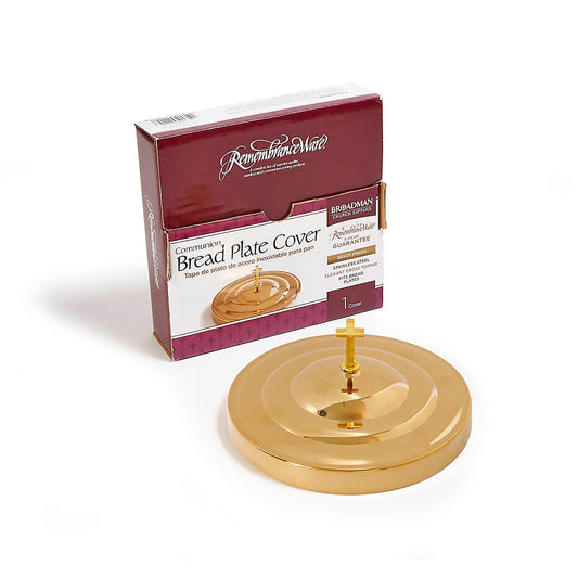 Brass Bread Plate Cover - Re-vived